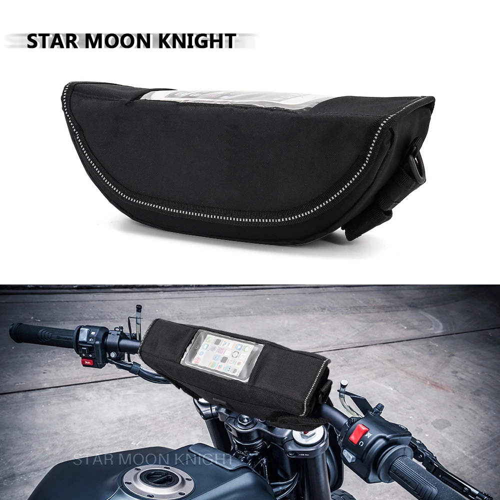 

Motorcycle Accessories Storage Handlebar bag Travel Tool bag For Husqvarna Svartpilen 701 401 125 Nuda 900 R Waterproof Bag