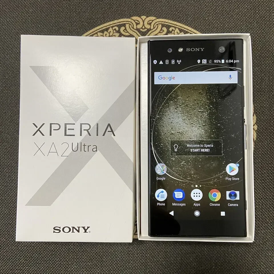 Sony Xperia XA2 Ultra 4G sbloccato originale H3213 H4233 telefono cellulare 6.0 ''4 GB + 32 GB/64 GB singolo/doppio SIM Android NFC SmartPhone