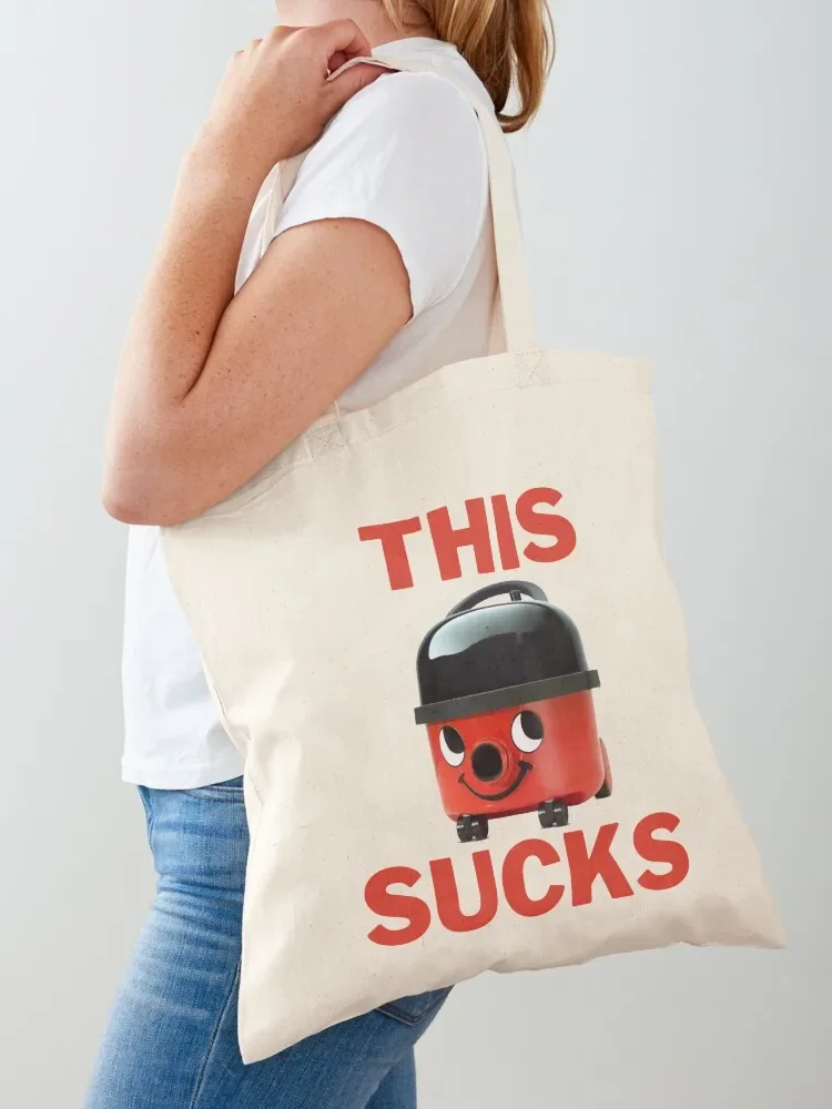 This sucks - Henry the Hoover Tote Bag Cloth bags reusable shopping bag Shopper bag