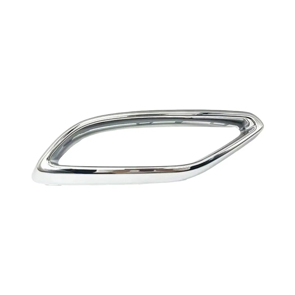 Chrome Tail Throat Trim Frame For Mercedes For Benz GLC Class X254 W254 2023 2024 2025 Rear Bumper Cover Decoration