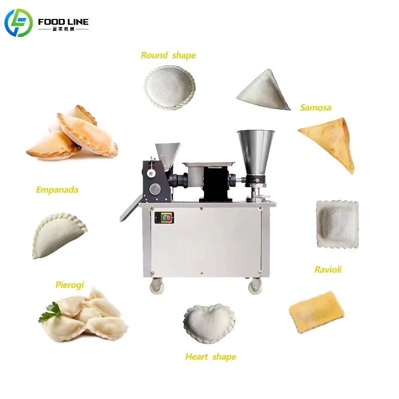 

Commercial Dumpling Making Machine Full Automatic Filling Wrapping Forming Dumpling Processing Device Supply Support Customized