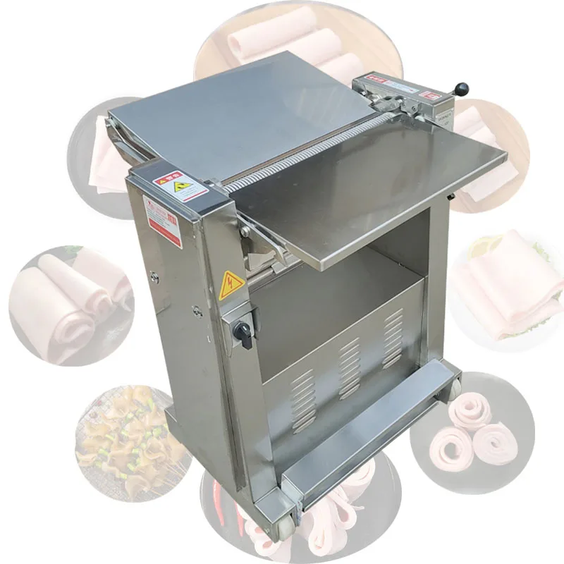 

Commercial Pork Peeling Machine Stainless Steel High Quality Electric Fresh Pork Skinning Machine With Adjustable Thickness