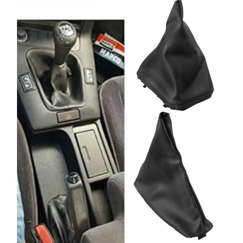 For BMW E46 3 Series 1998‑2006 Gear Shift Knob Handbrake Gaiter Boot Cover Case 316i 318i 320i 323i 325i 328i 330i 325xi 318d