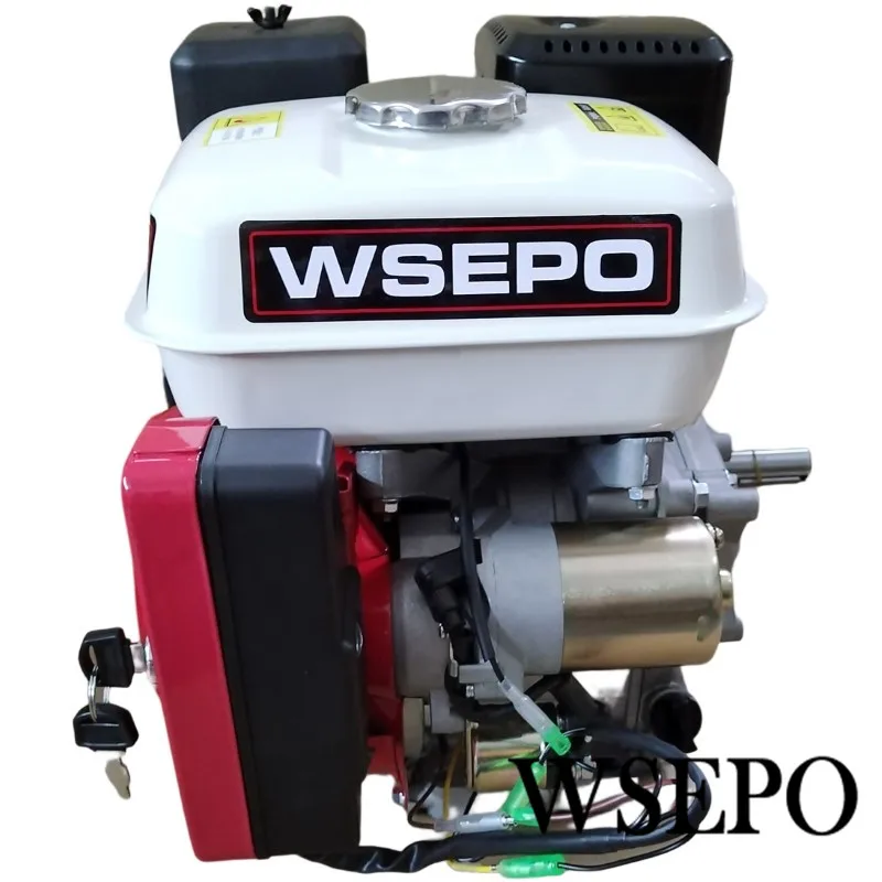 Imagem -03 - Elétrico do Começo Fresco 4-str Wse170f 7hp 212cc Redutor de Velocidade Max.1800rpm Usado Motor a Gás para Rebento Motoblock Etc ar