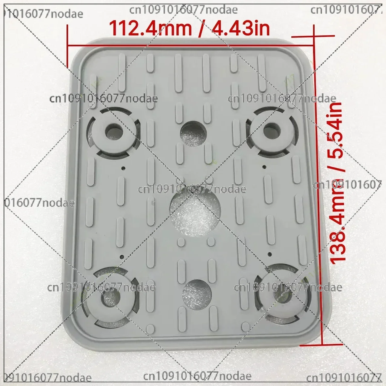 5PCS/lot CNC Machining Center Suction Cup Suction Block Suction Cup Rubber 140 * 115 * 17mm