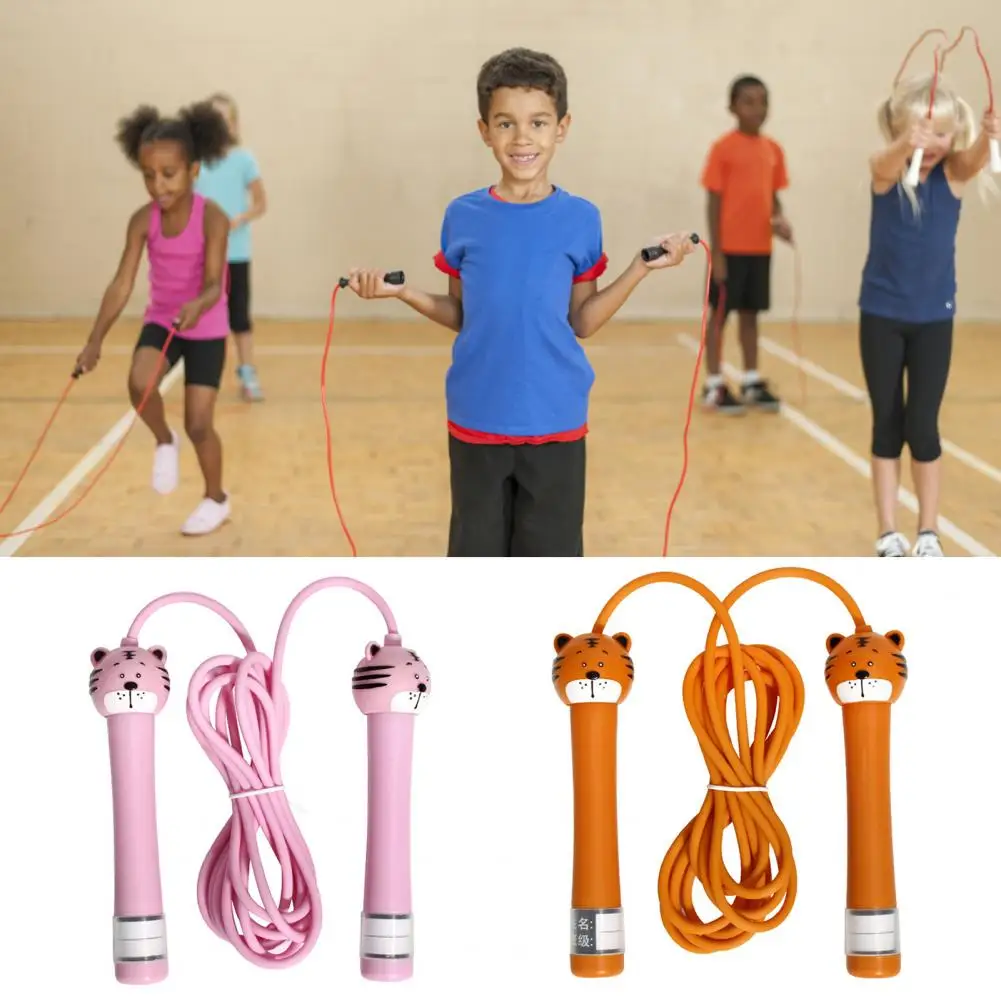 Exercise Rope  Practical Anti-knotting PVC  Length Adjusted Freely Skipping Rope for Children