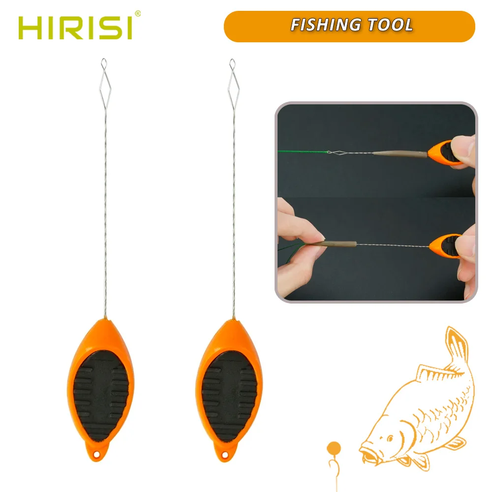 

Hirisi Carp Fishing Baiting Rigging Needle Baiting Rig Tool Kit Driller Knot Puller Line Boilie Stops Fishing Accessories BT25