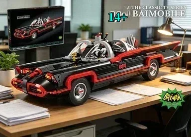 

Bandai Innovative 76328 Noir Warrior Battle Car Bricks Set Collectible Model Home Birthday Gifts compatible with LEGO bricks