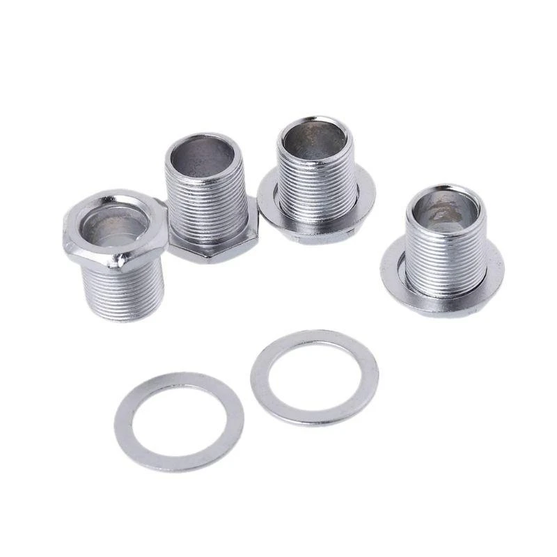 4 String Bass Chrome Guitar Sealed Tuners Tuning Pegs Machine Heads 2R 2L