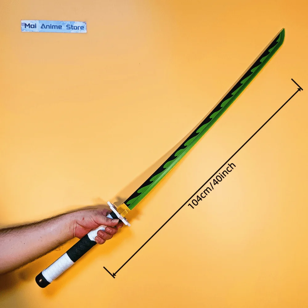 40 بوصة مضيئة كاتانا صابر مع Led مشرق اليابانية ضوء السيف الحجم الحقيقي اليابانية كاتانا أنيمي تأثيري الدعامة لعبة غير حادة هدية #4