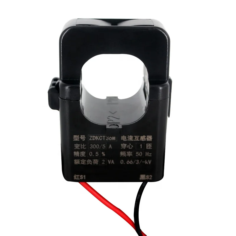 Split Core Current Transformer 100A/5A 150A/5A 200A/5A 300A/5A 400A/5A 500A/5A 600A/5A 20Hz-400Hz Open-ended Current Transformer