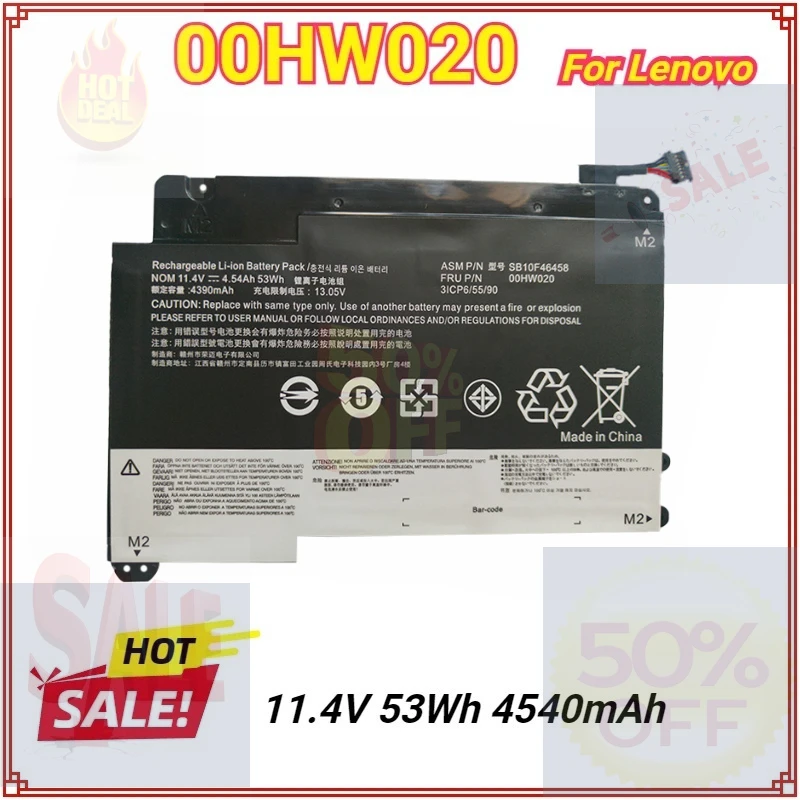 

00HW020 Laptop Battery for Lenovo ThinkPad Yoga 460 20EL 20EM P40 20GR 20GQ Yoga 14 20FY 20FY0002US 20DM000VUS S3 Yoga 14