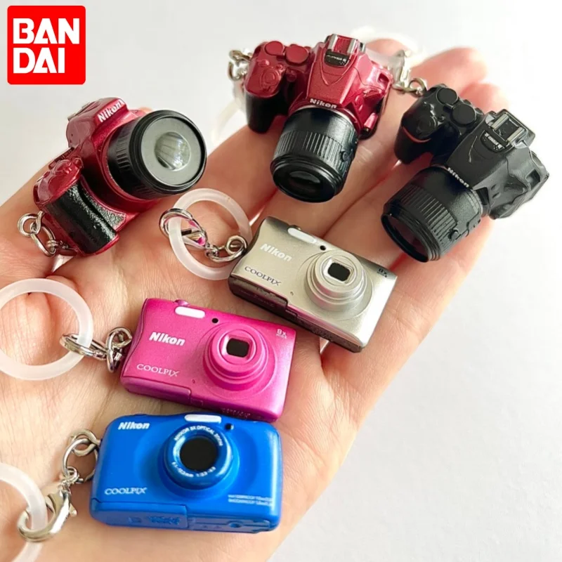 

In Stock Genuine Bandai Nikon Camera Action Model Decorations Simulation Mini Model Collectibles Gashapon Collection Pendant Toy