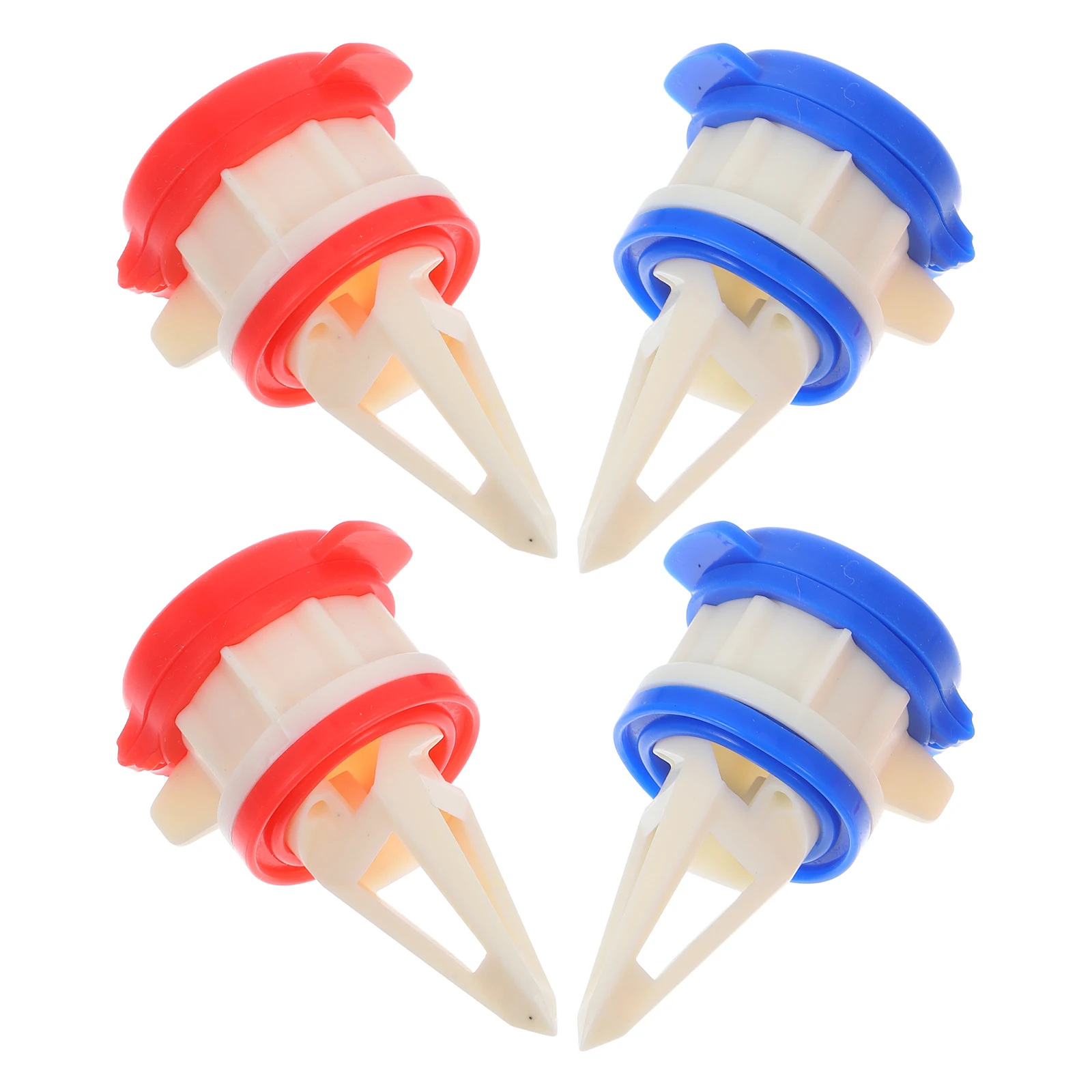 

4pcs Drink Deflector Extension Mouth for Box Beverages Milk Juice with Lid ABS Silicone Spout Pourer Divider Carton Nozzle