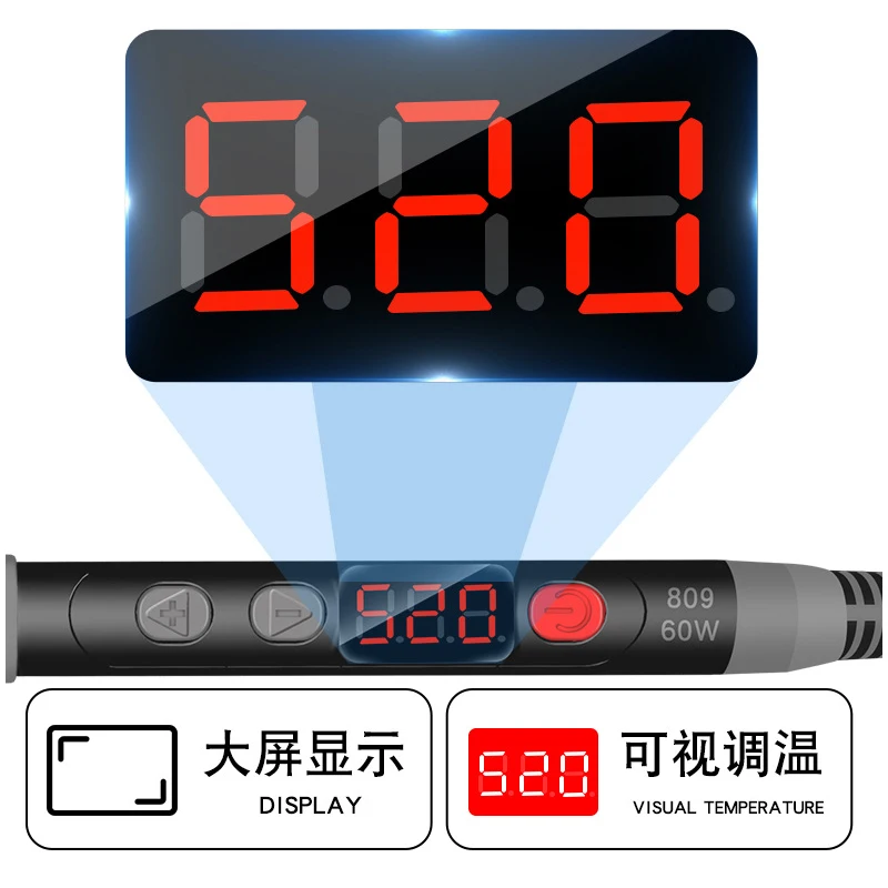 Electric soldering iron 60W 90W 120W internal heat adjustable temperature soldering electrical maintenance welding tool set