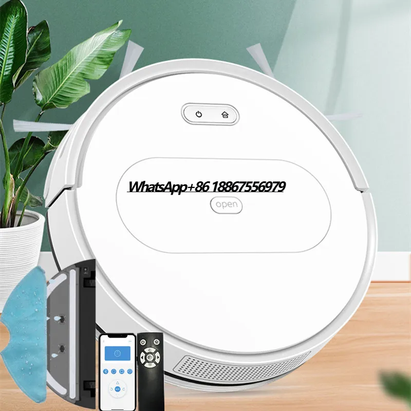 

Factory Water tank Mopping Sweeper Vacuum Smart Auto Recharge Vacuum Cleaner Robot Wholesale Supplier