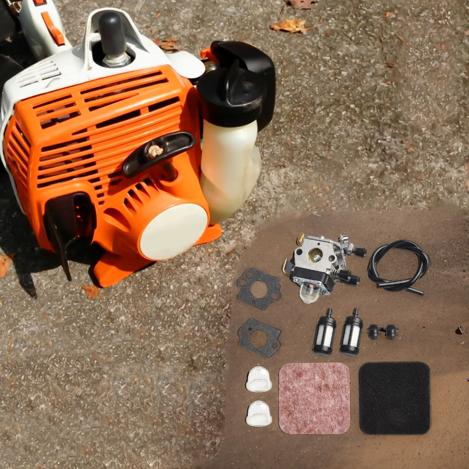 

Карбюратор для садовых инструментов FS80R HT70, как показано на рисунке, эффективная работа, простая установка.