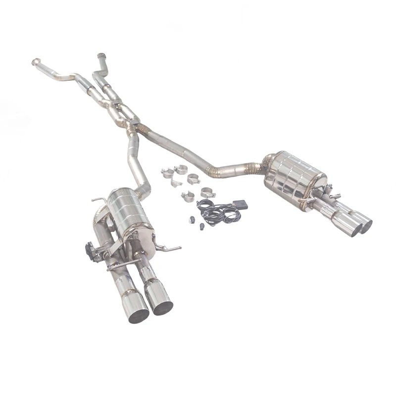GFC/ Suitable for 2003-2010 BMW M5 E60 5.0L V10 Titanium Catback Valvetronic High Performance Exhaust System