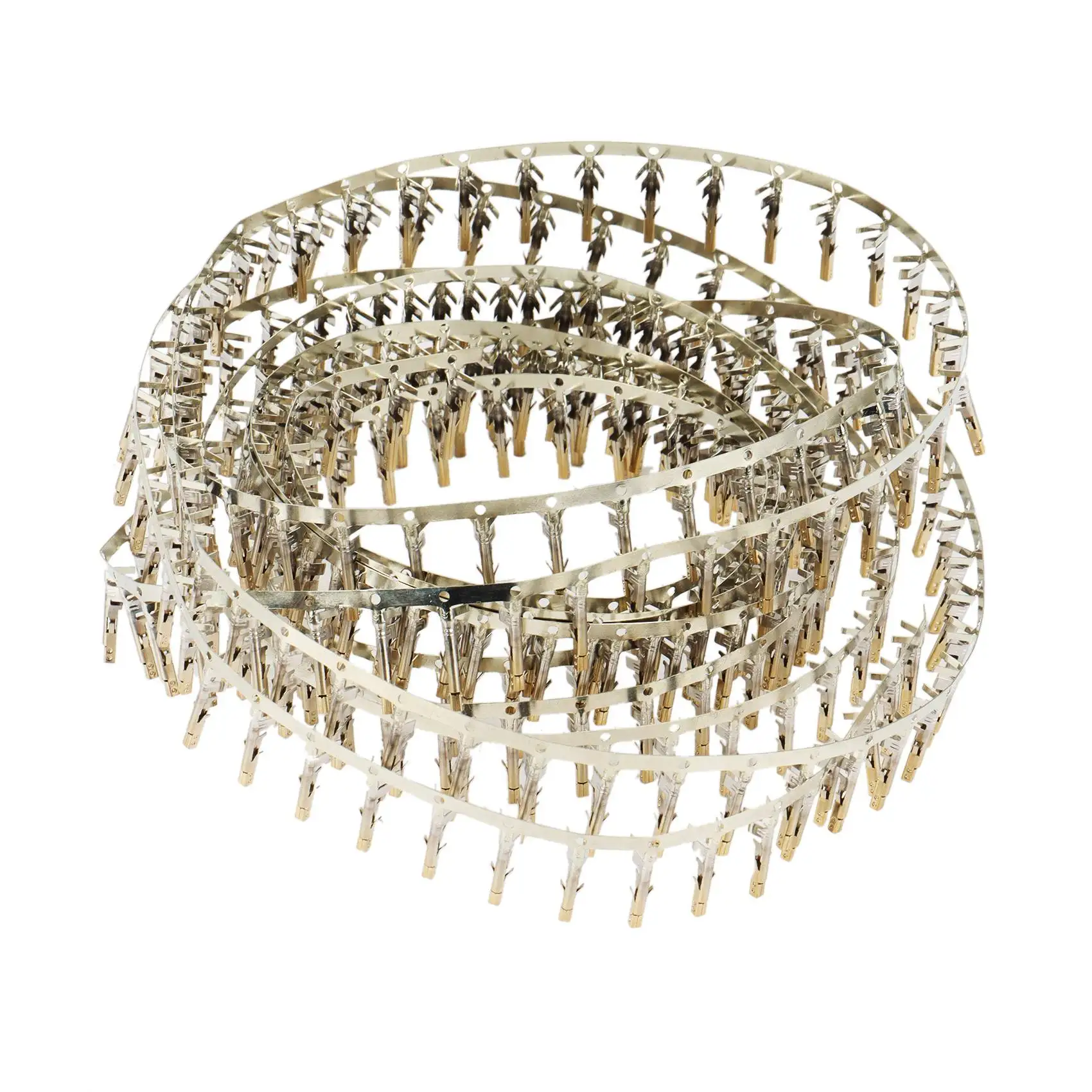 300 PZ 4.2mm 5557 Terminali Connettore Computer Ago Femmina per 6P 8P 24P Maschio Shell/Mezza Placcato Oro Piede Alto