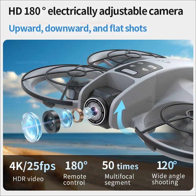 NEW K200 MAX Drone Large Ultra HD Screen Remote 8K Aerial Vehicle GPS Brushless Motor Long Flight Time 5G Dual Camera Quadcopter