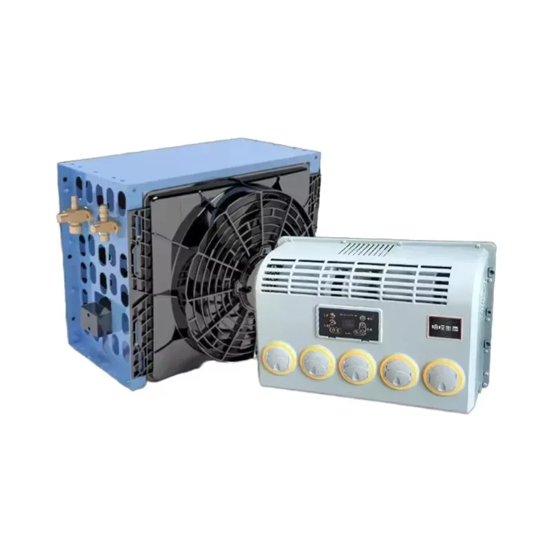 

24V Truck Excavator Project Special Automatic Parking air -conditioning Split Back -breaking Forklift AC Modified Forklift