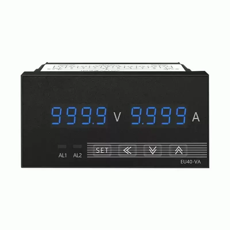 High-precision intelligent DC voltmeter AC ammeter digital display dual display upper and lower limit alarm control  output