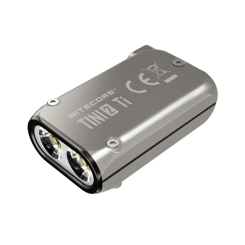 NITECORE TINI2 TI 500Lumens Titanium alloy Keychain Light Rechargeable LED Trcch Light