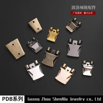 بولو تلميح لتقوم بها بنفسك بولو التعادل اكسسوارات المواد سبائك الزنك خمر بوارو التعادل مشبك معدني المناسب