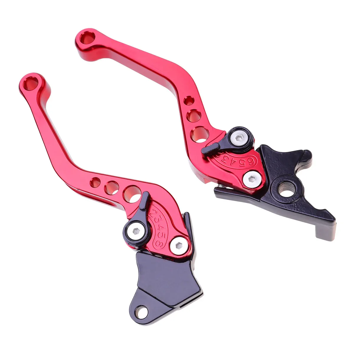 

Motorcycle Handlebar Hand Grips Durable Alloy Non Slip Vibration Absorbent Comfort Install Suitable Most Motorcycle Brake Lever