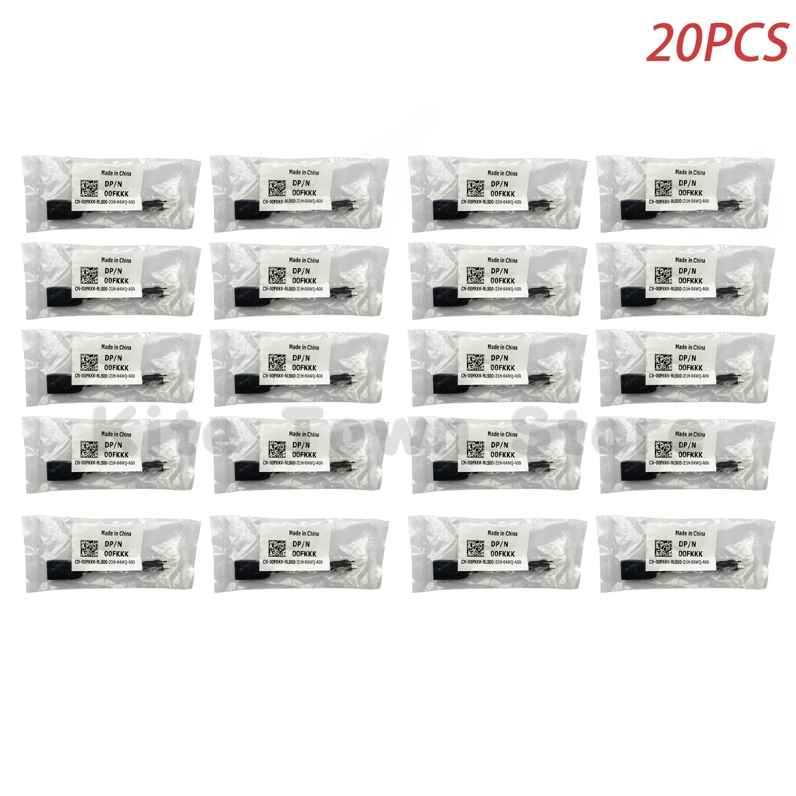 

Lot of 20 New Sealed Dell DP/N 00FKKK Mini Display Port Adapter Connector