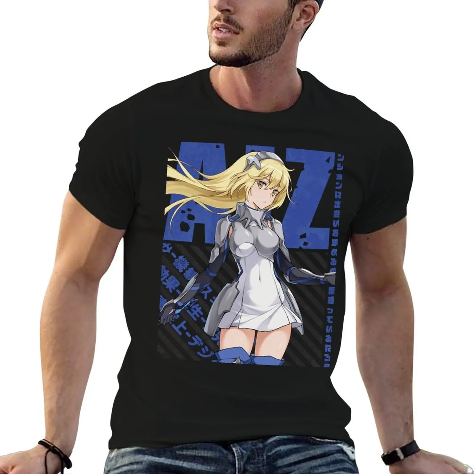 

Danmachi - Aiz T-Shirt t shirts for man graphic tees t shirts with prints T-Shirt