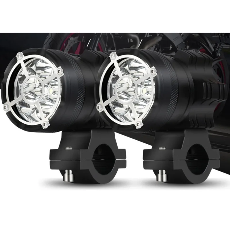 

Мотоцикл Motv Refits Spotlight High Light Дорожное открытие Вспышка Лампа Тротуар Внешний светодиодный вспомогательный уличный светильник