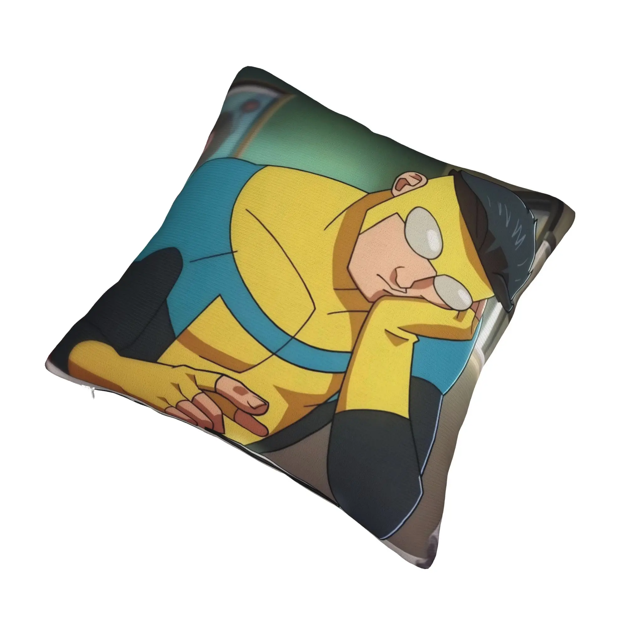 Decorative Pillow Cover Invincibles Comic Merch Home  Throw Pillow Case Cover Square Multi Size
