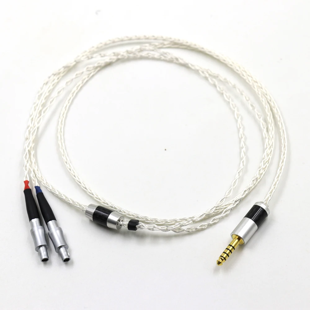 

Silver Comet Taiwan 7N Litz Earbud Upgrade Cable for Sennheiser HD800 HD800s HD820s HD820 Enigma Acoustics Dharma D1000