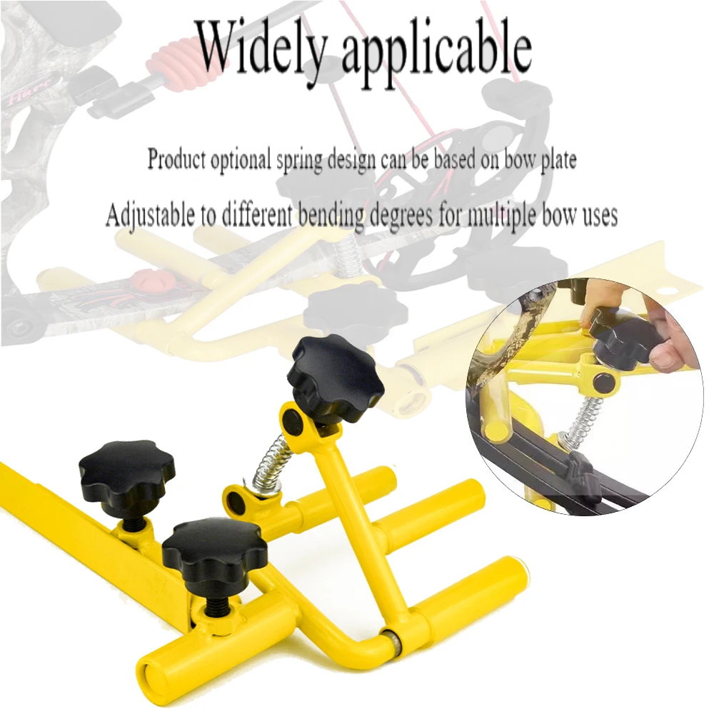 Composite Bow Tuning Stand Multi-functional Bow Tuning Stand Composite Pulley Bow Changing Bowstring Tuning Pound Tool