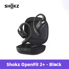 SHOKZ OpenFit 2+ T921 オープンイヤー イヤホン【ブラック】 特別割引