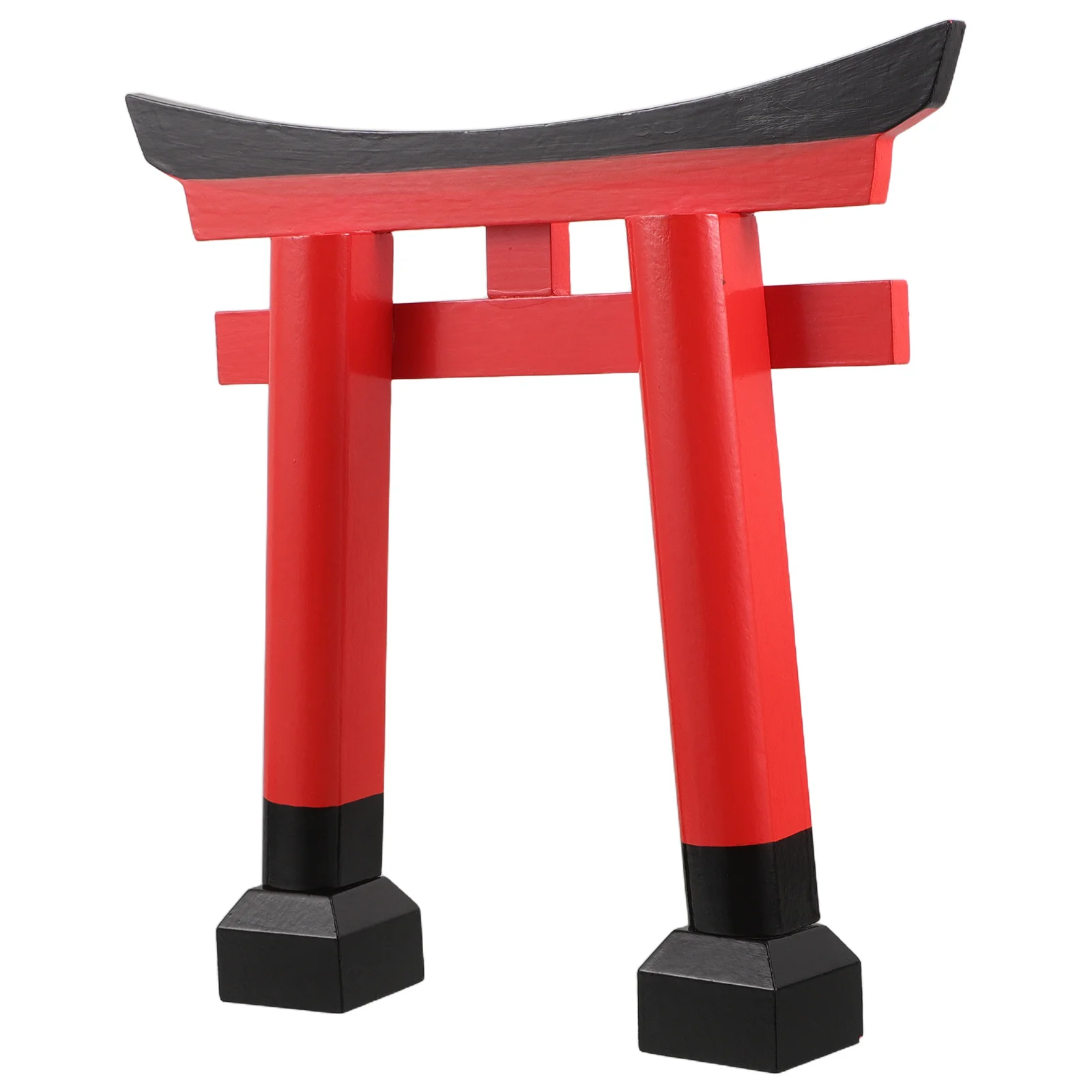 

Japanese Gate Statue Miniature Figurines Garden Decor Handcarved Traditional Aesthetics Micro Landscape Ornaments Home