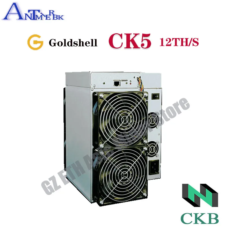 

Used Retreading Machine Goldshell CK5 12TH/s Nervos (CKB) Miner With PSU More economical than CK6 KD6 KD-BOX Mini-doge