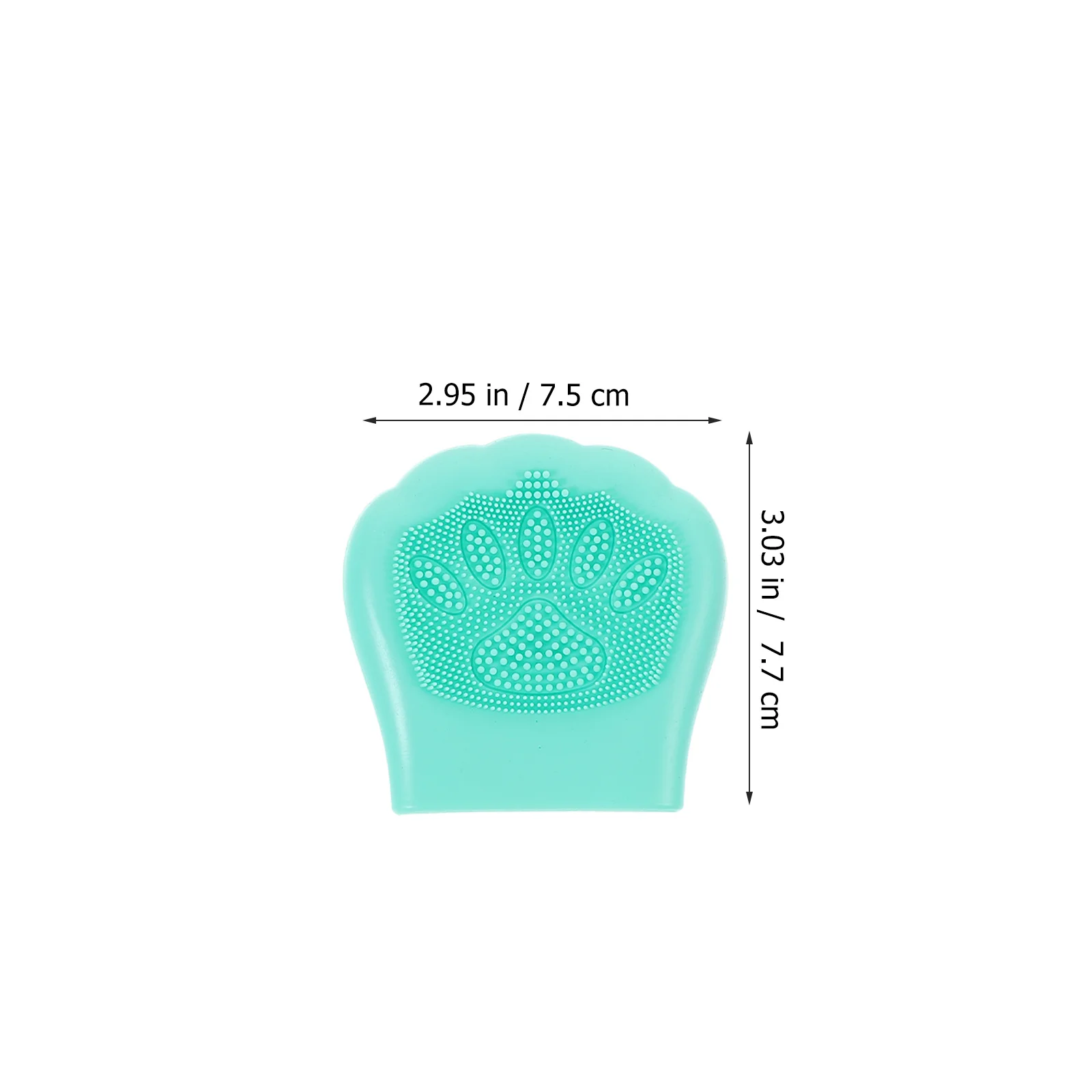 

1Set Cat Claw Silicone Facial Cleaning Brush Small Lightweight Handheld Face Cleansing Brush Waterproof Portable Skin Cleansing