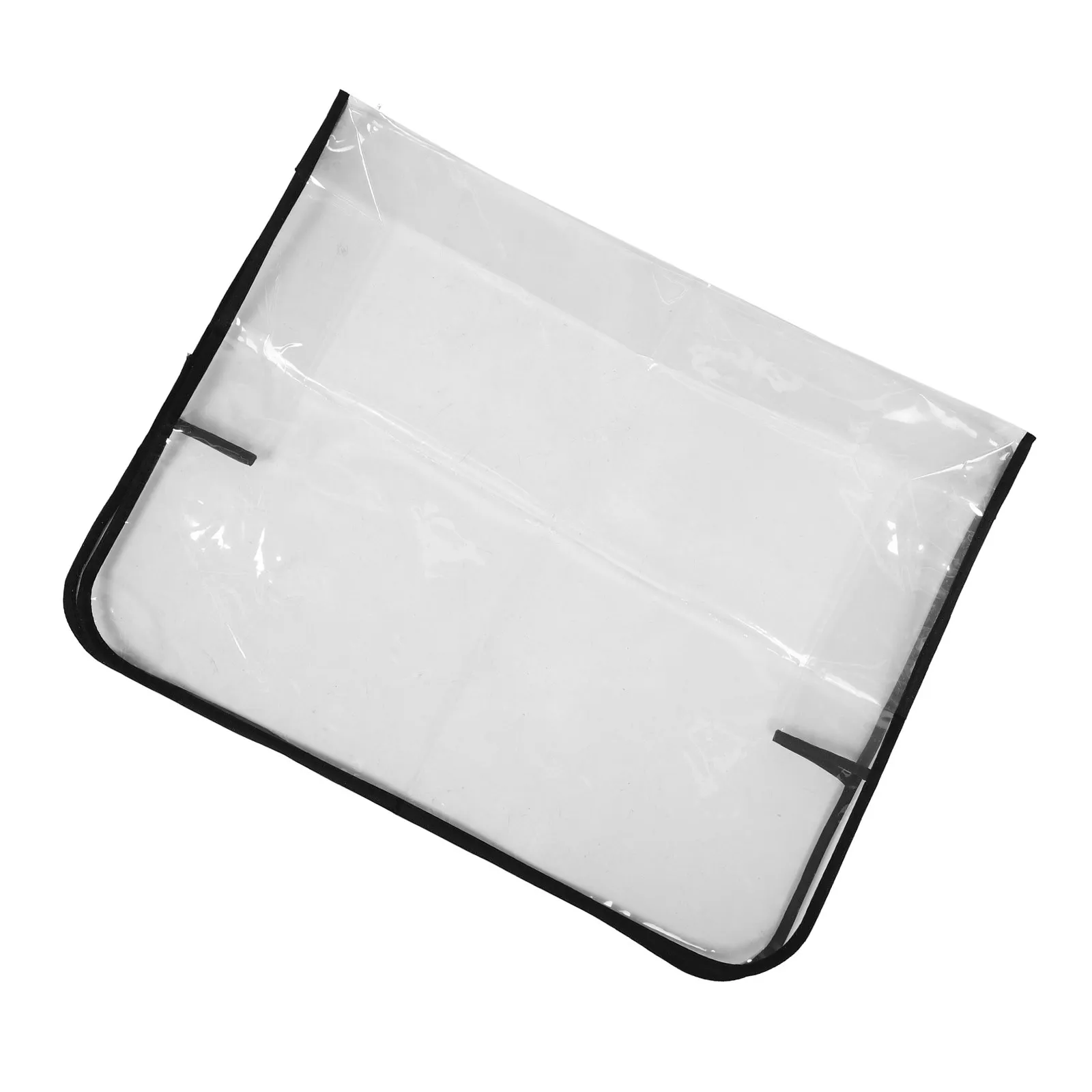 Clear Salon Chair Back Rest Cover Waterproof Protective PVC Chair Back Protector for Barber Beauty Spa Salon Use