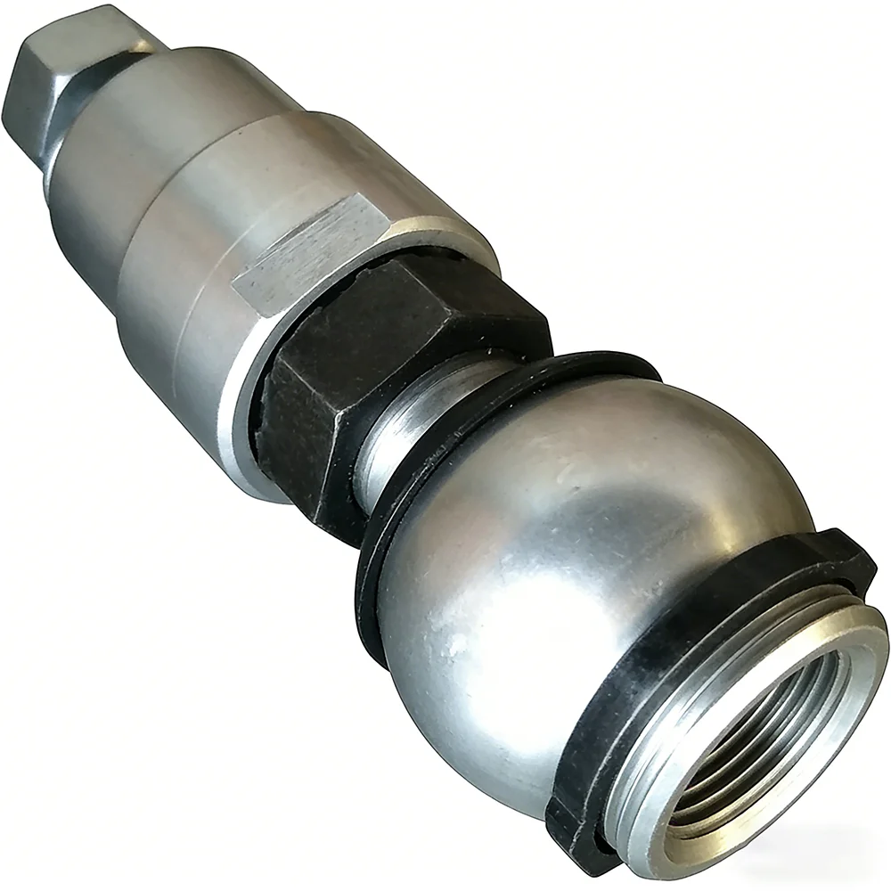 Stainless steel custom spherical hinge spare parts for variable blade axial/centrifugal fans in coal-fired power plants
