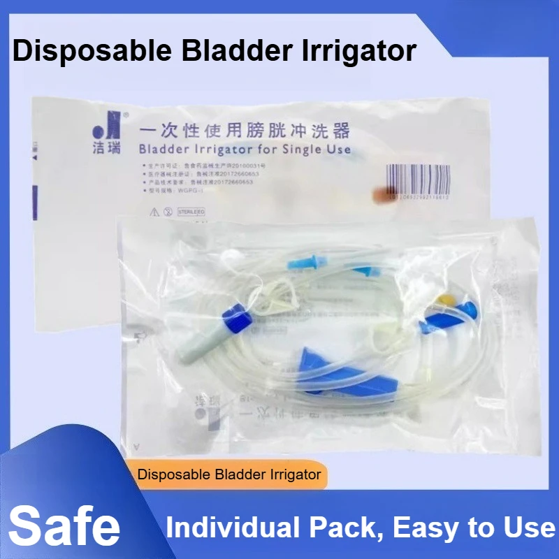15PCS Disposable Bladder Irrigator Individually Packaged Sterile Medical Urinary Tract Washout Kit Home Hospital Clinic Safe