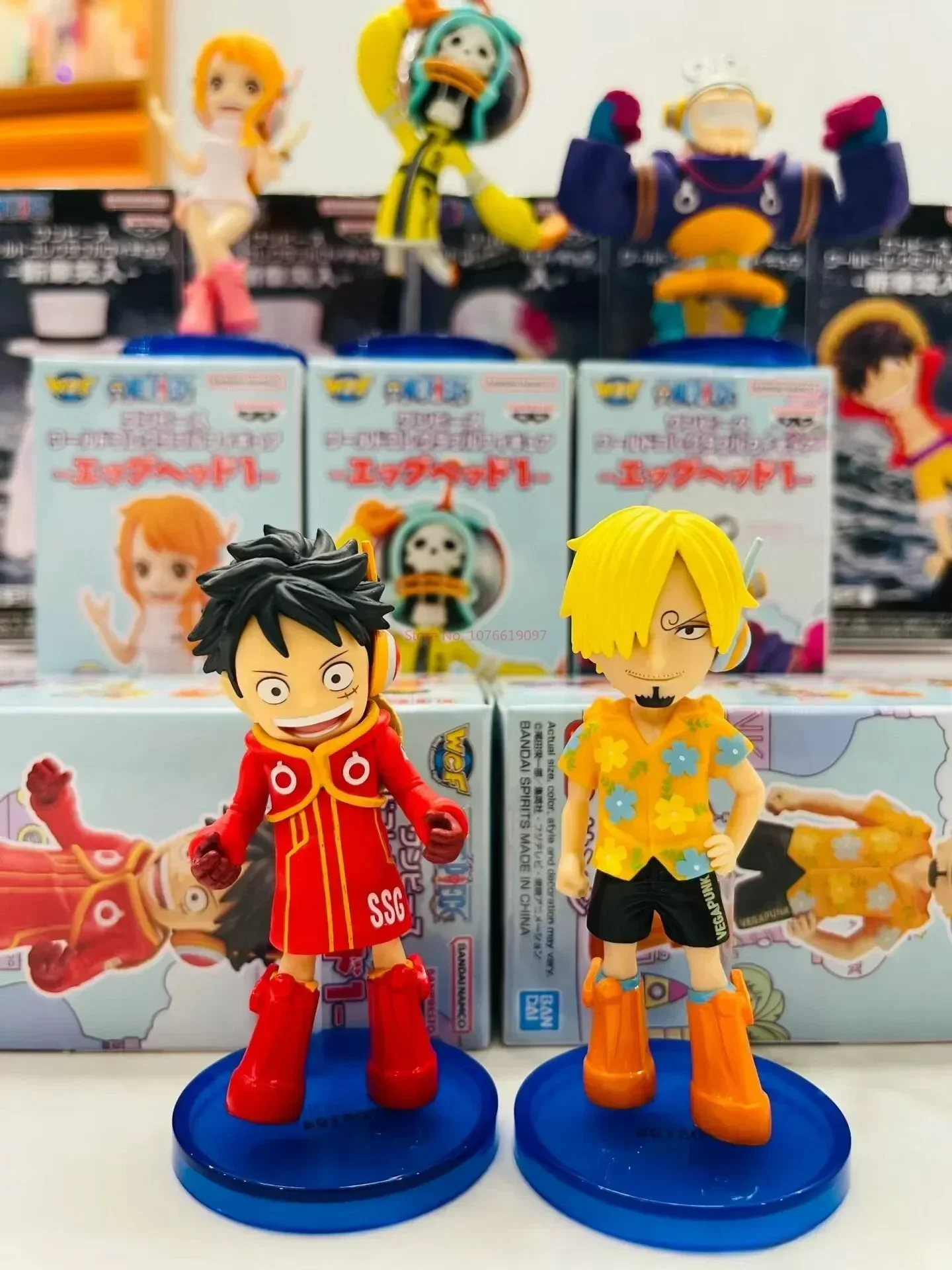 In Stock Bandai One Piece Wcf Egg Head Island Departure 2 Solon Shoping Joba Robin Landscape Handmade Gift