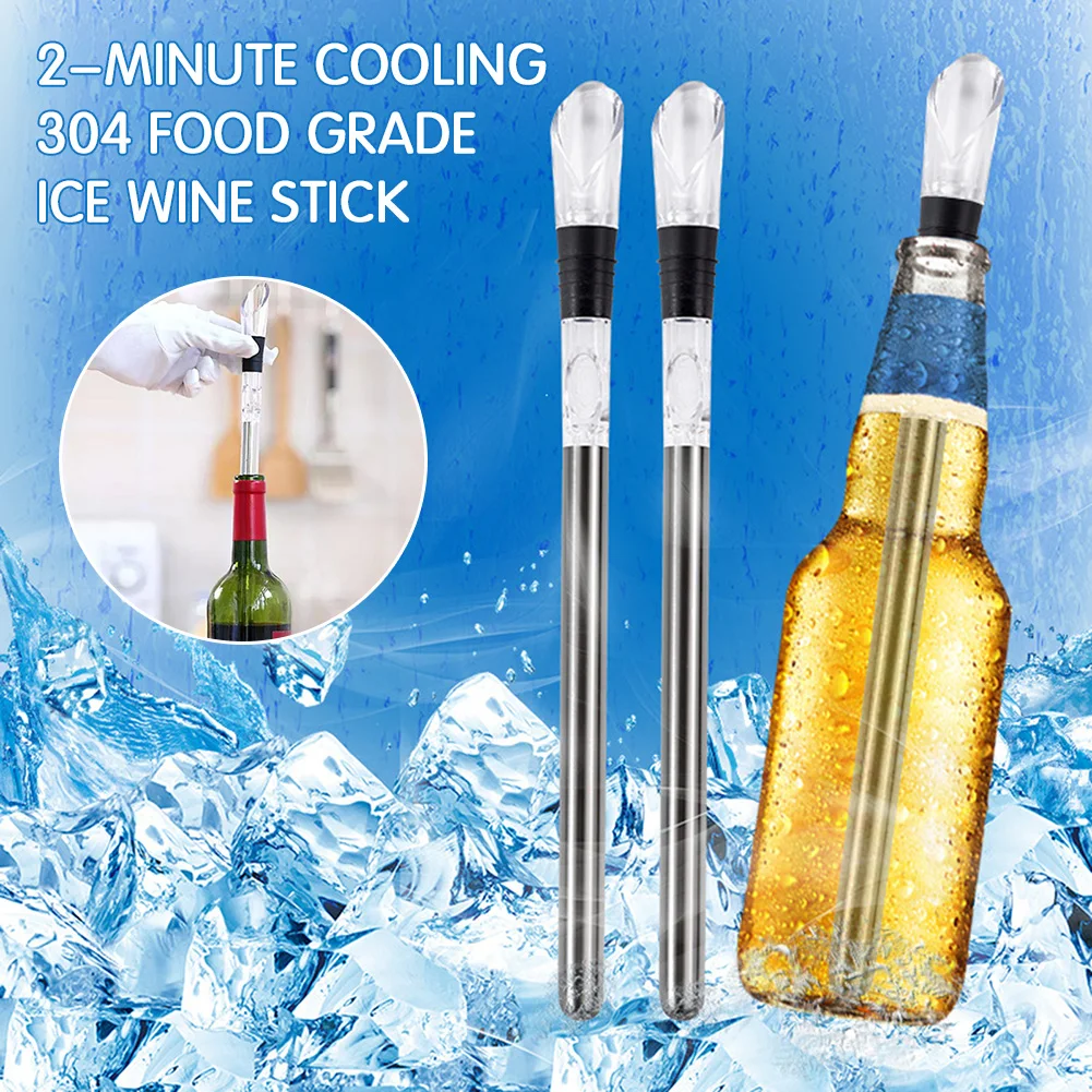 

Wine Bottle Chills Stick Multifunctional Iceless Wine Chillers Present For Wine Lovers