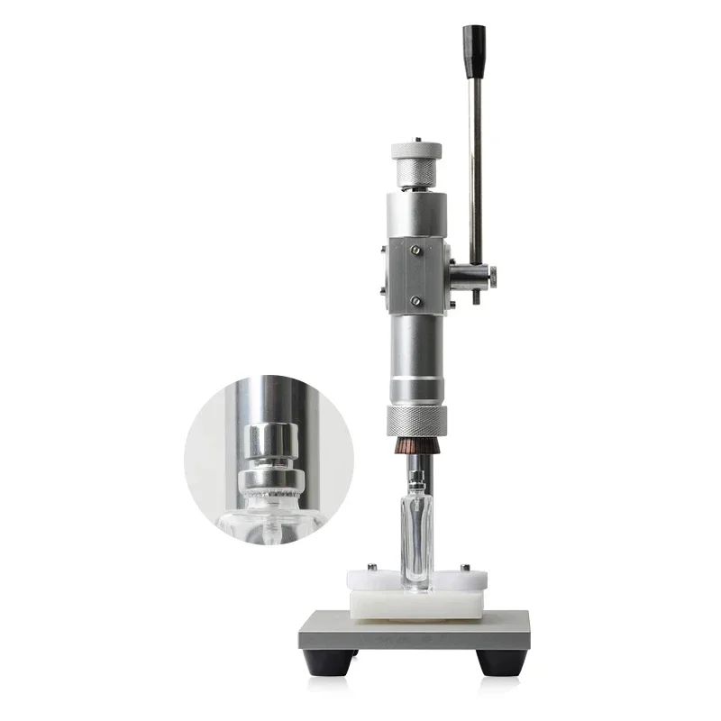 New 220VPneumatic Bottle Taping Machine Capping Mouth Grabbing Machine Nozzle Aluminum Cap Solvent Cap Locking Machine