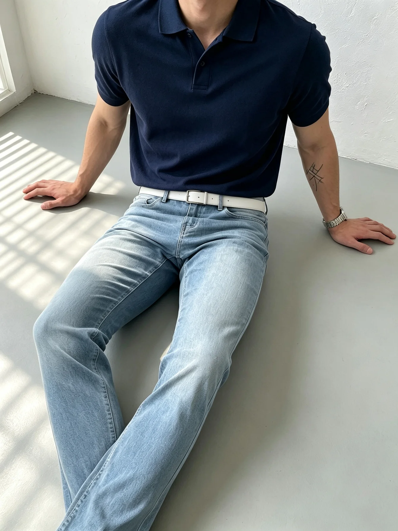 Minimalist Y2K Trendy American Street Wide Leg Denim Pants Breathable Light Cotton Classic Skate Aesthetic, Perfect Romantic Sur