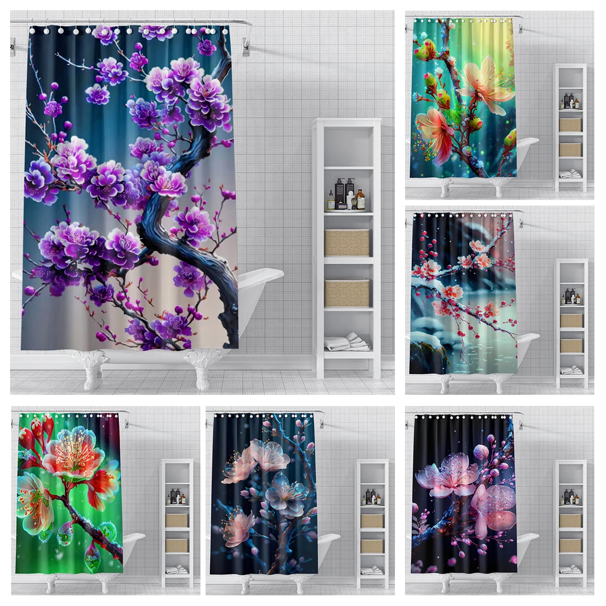 home shower curtains for bathroom waterproof fabric Modern Nordic style bathroom Curtains modern shower curtain 180x200 240x200