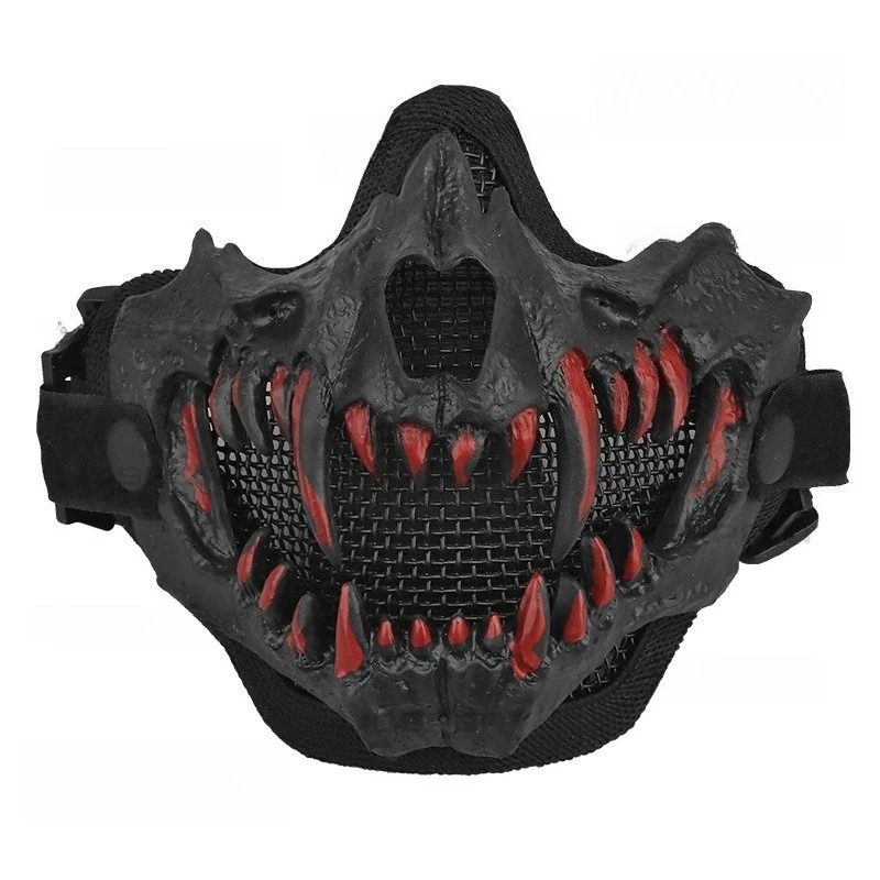 

Tooth mask, double wire mask, half face high ventilation mask