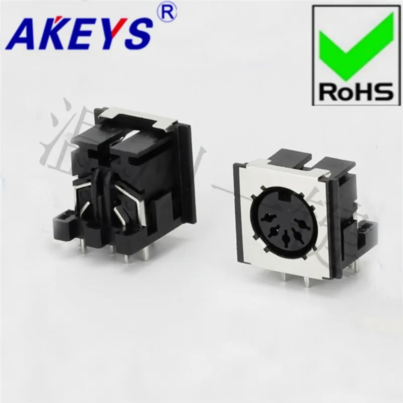 10 PCS DS-5-03b-05-02 Square S Large Terminal Connector Large 5-core 7-foot Socket 5PIN Needle DIN Base