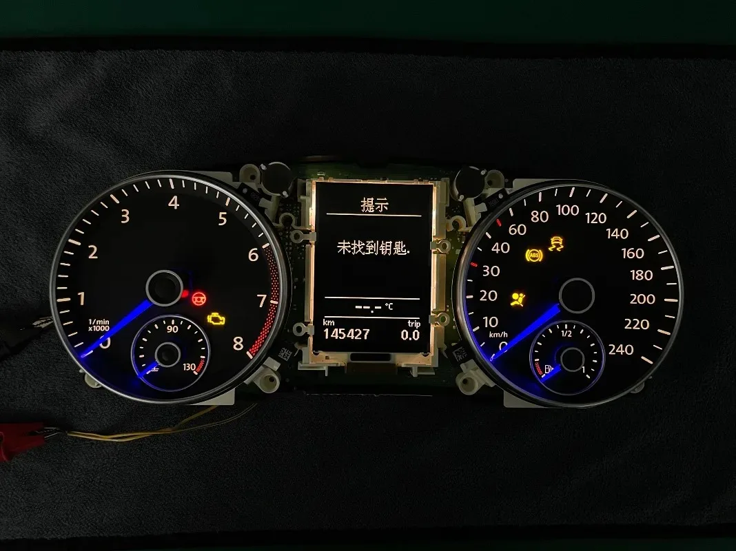 A Set for Volkswagen Blue Needle Golf GTI Scirocco Passat Sagitar Magotan CC Touan Modified Instrument Panel Blue Pointer